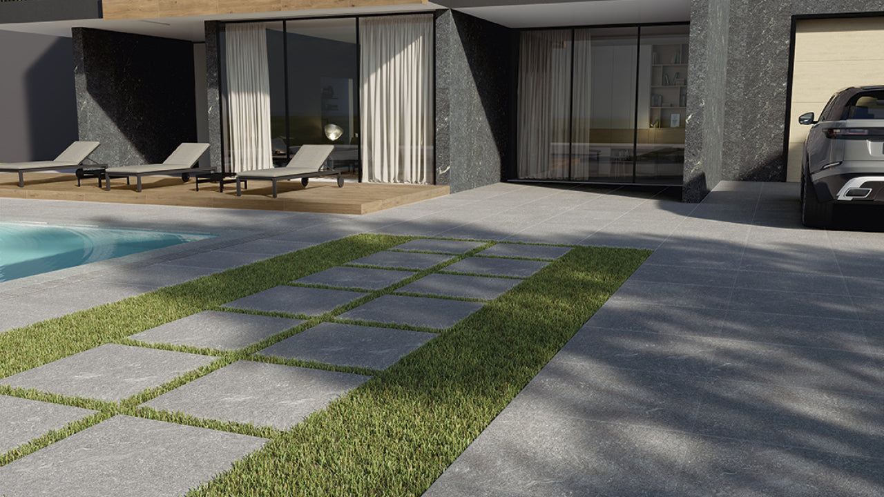 Pisos para Exteriores: piedra tecnológica que combina estilo y funcionalidad