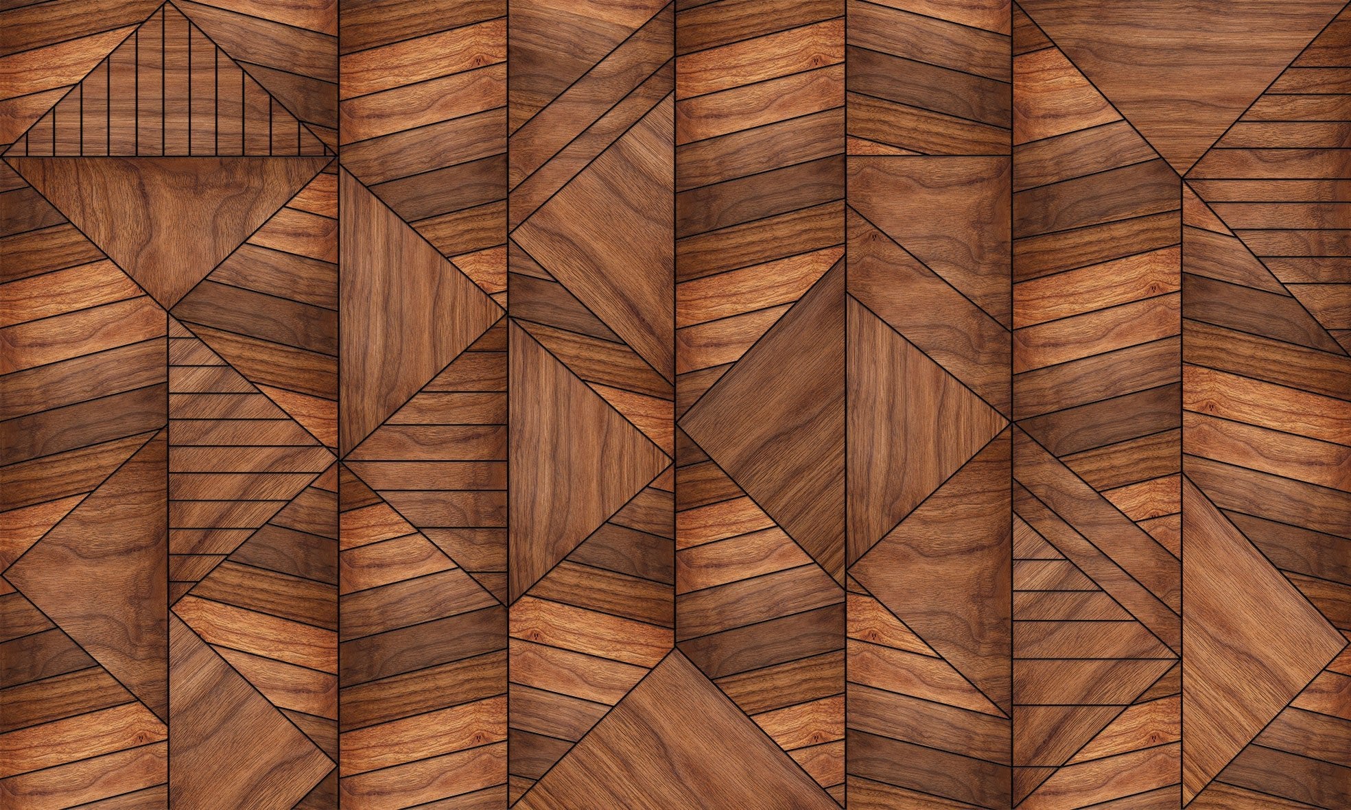 Tapiz ContractArt Deco - Wood Geo - Interni México